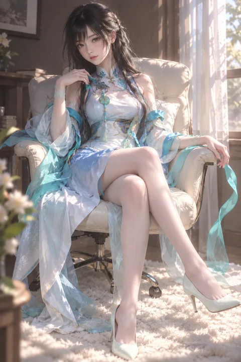 窗边初见造型
